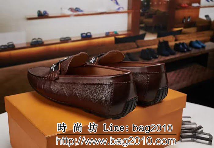 路易威登LV 2018新款時尚經典駕車豆豆鞋 8FX1374